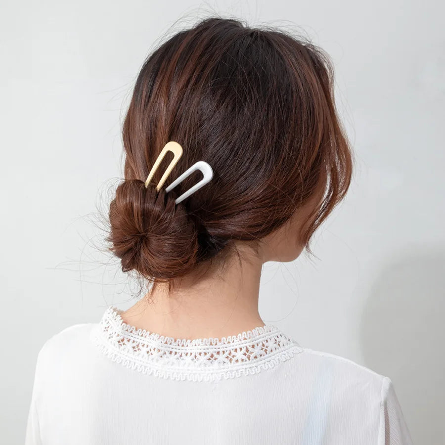 Clip - Simple U Shape Metal Hairpins