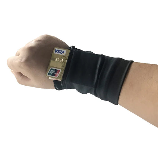 Travel Wrist Zipper Band Wallet