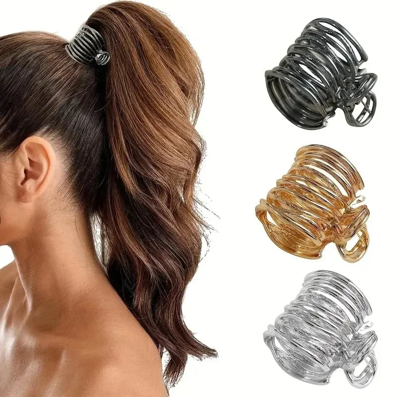 Pony Clips - Metal Fashion Non-Slip Claw Clip