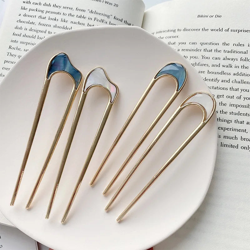 Clip - Simple U Shape Metal Hairpins