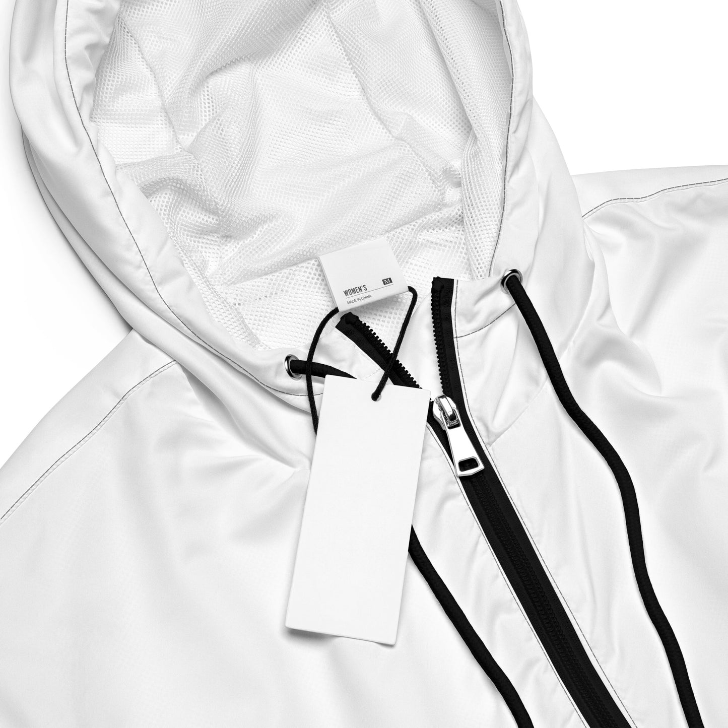 Jacket - Cropped windbreaker 'Untamed' B&W