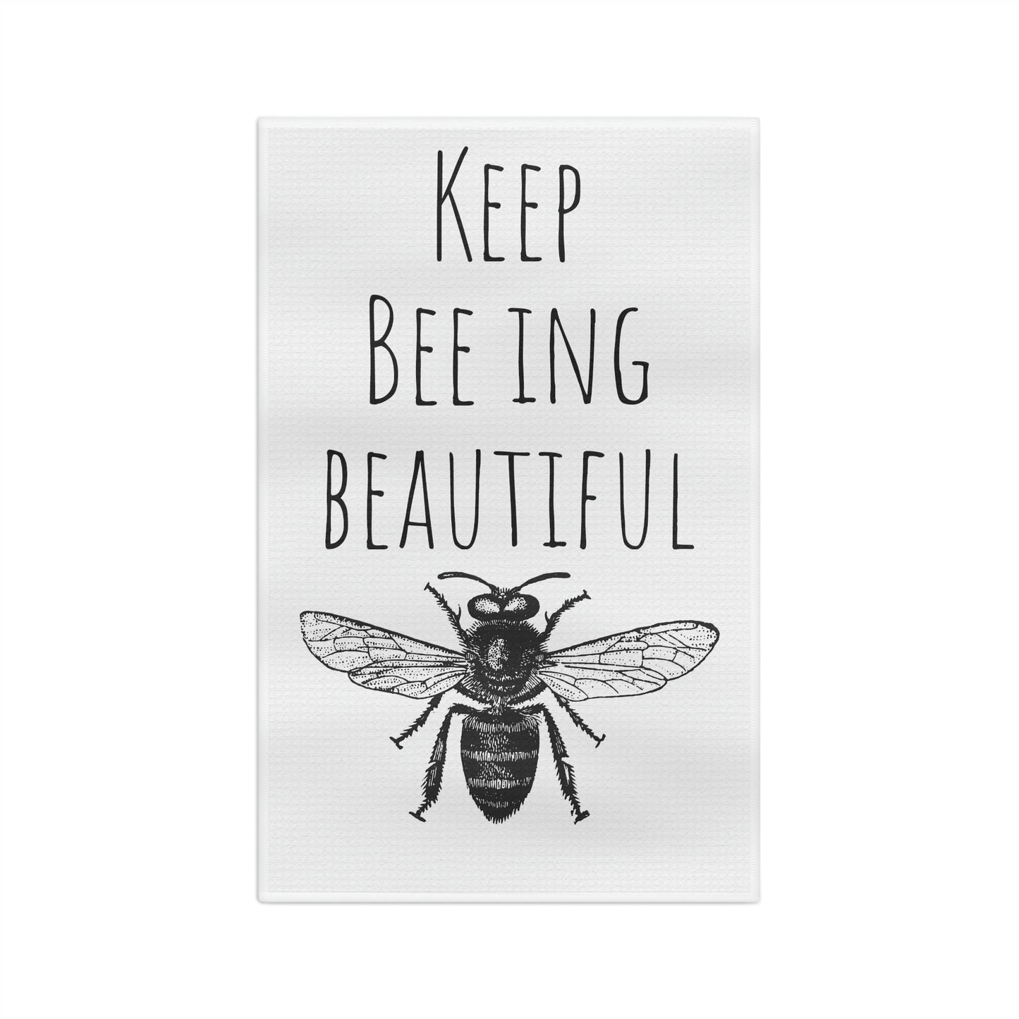 Tea Towel - Soft 'Beeing Beautiful'